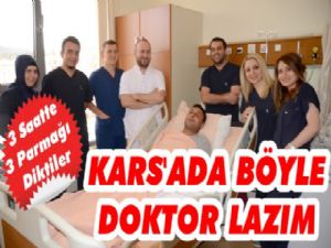 Sarıkamış'ta Doktorlardan Parmak Isırtacak Başarı