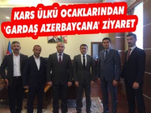 Kars Ülkü Ocaklarından 'Can Azerbaycan'a' Ziyaret