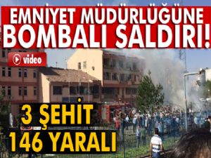 Elazığ Emniyet Müdürlüğü'ne bombalı saldırı!