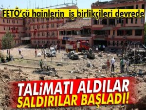 Talimatı aldılar, saldırılar başladı