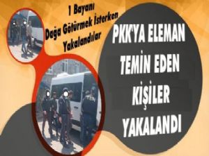 Kars'ta PKK'ya eleman kazandıran üç kişi tutuklandı