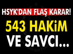 HSYK'dan flaş karar!