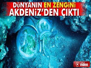 Dünyanın en zengin tabak batığı Akdeniz'de bulundu