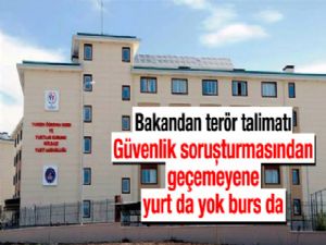 Öğrenci Yurtlarına Güvenlik Soruşturması Geliyor