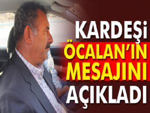 Öcalan'ın mesajı Diyarbakır'da açıklandı