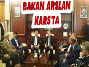 Bakan Arslan Kars'ta