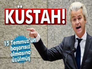 Wilders: '15 Temmuz'un başarısız olmasına üzüldüm'