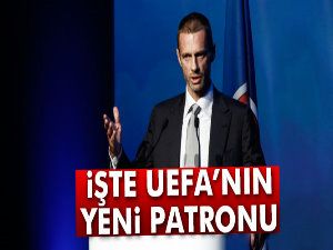 UEFA'nın yeni başkanı Aleksander Ceferin