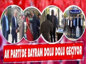 Ak Parti'den İlçelere Bayram Ziyareti