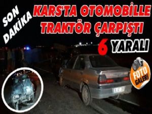 Kars'ta Feci Kaza: 6 yaralı