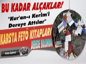 Kars'ta FETÖ Kitapları Dereden çıktı!