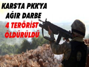 Kars'ta PKK'ya Ağır Darbe