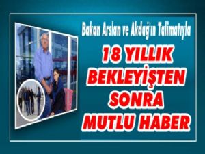 Bakan Arslan ve Akdağ; Kars'lı Pınar'a Umut Oldu