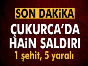 Hakkari'de hain saldırı: 1 şehit, 5 yaralı