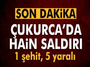 Hakkari'de hain saldırı: 1 şehit, 5 yaralı