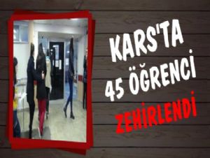 Kars'ta 45 Üniversite Öğrencisi Zehirlendi