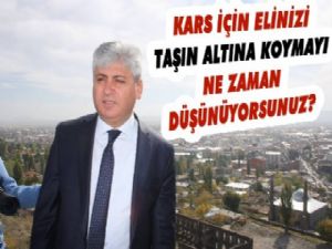 Şimdi Söyleyin Kars İçin Elinizi Taşın Altına Koyacakmısınız?