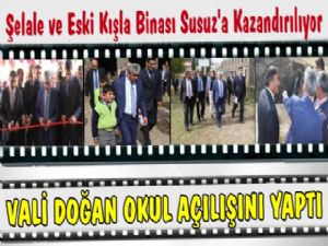 Vali Doğan Susuz'da Okul Açılışını Yaptı