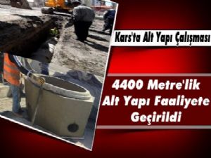 Belediye Alt Yapı Çalışmalarına Devam Ediyor