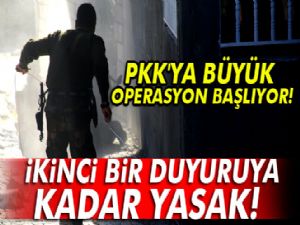 Büyük Pkk Operasyonu Başladı