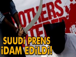 Suudi prens idam edildi