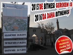 Kars'ta İhale Süresi 3 Aylık İş, 1 Senedir Bitmiyor