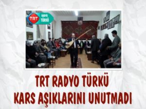 Kars Ozanlarına TRT Radyo Türkü'den Büyük Destek