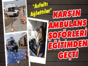 Kars'ın Ambulans Şoförleri Eğitimden Geçti