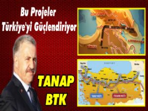 Bakan Arslan; 'Bu Projeler Türkiye'yi Güçlendiriyor'