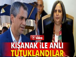 Diyarbakır Büyükşehir Belediyesi Eş Başkanları Kışanak ile Anlı tutuklandılar