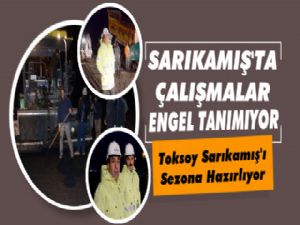 Kış Gelse de Sarıkamış'ta Çalışmalar Devam Ediyor