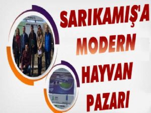 Sarıkamış'a Modern Hayvan Pazarı