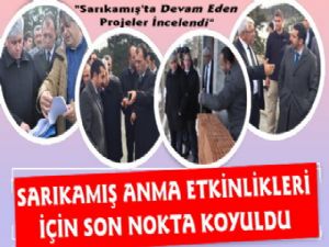 Vali Doğan, Sarıkamış Anma Etkinlikleri İçin Noktayı Koydu