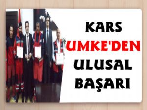 Kars UMKE Ekibinin Ulusal Başarısı