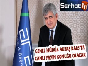 Aras Edaş Genel Müdürü Kars'ta Canlı Yayın Konuğu Olacak