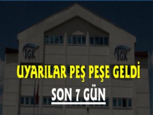 Kars SGK'dan 25 Kasım uyarısı