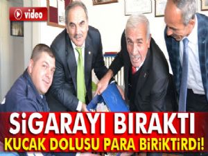 Sigarayı bıraktı, 2 Yılda Bakın Ne Kadar Birikim Yaptı