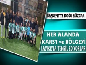 Ankara'da Doğunun Futbol Rüzgarı Esti!