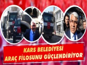 Kars Belediyesi Araç Filosunu Güçlendiriyor