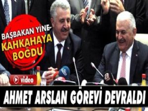 Ahmet Arslan görevi teslim aldı