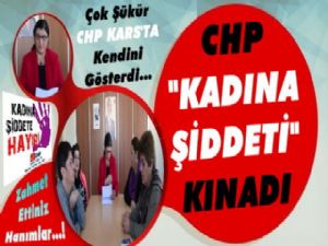 CHP'li Kadınlar 'Kadına Şiddeti' Kınadı