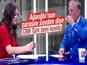 Ağaoğlu'nun paralarını saydı CNN Türk'ten kovuldu