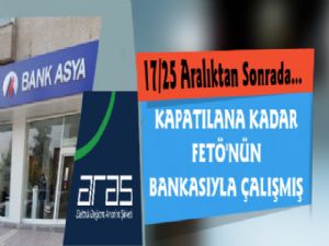 ARAS EDAŞ FETÖ'nün Bankasıyla Çalışmış