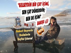 Kars'ın Bütün Gölleri Dondu!