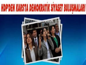 Figen Yüksekdağ Kars'ta konuştu