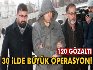 30 ilde FETÖ'nün Mahrem Abilerine Operasyon