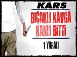 Kars'ta Bıçaklı Kavga: 1 Yaralı