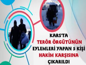 Kars'ta HDP'liler Hakim Karşısına Çıkarıldı