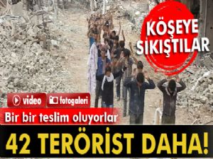 Nusaybin'de 42 terörist daha teslim oldu