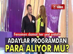 Fenomen damat adayı evlilik programlarını anlattı